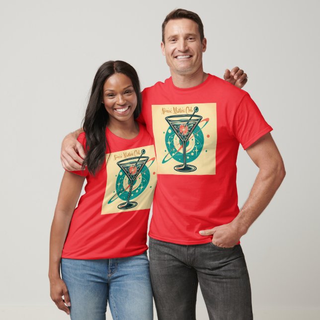 Atomic Martini Club Space Age T-Shirt (Unisex)