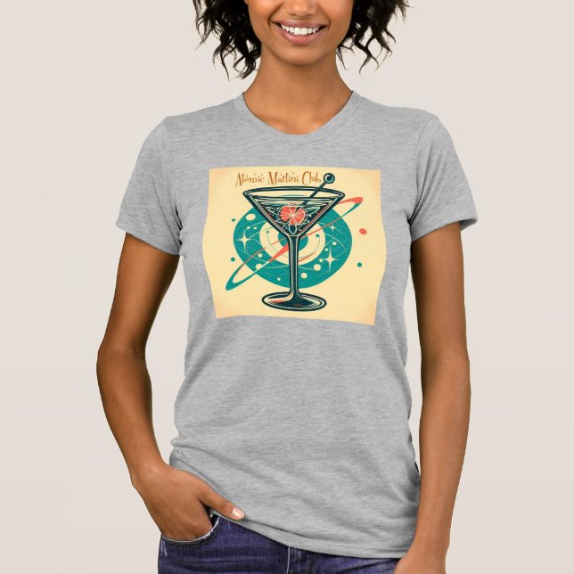 Atomic Martini Club Space Age T-Shirt (Front)
