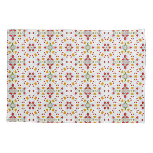 Atomic Mid Century Flower Vintage Pillowcase