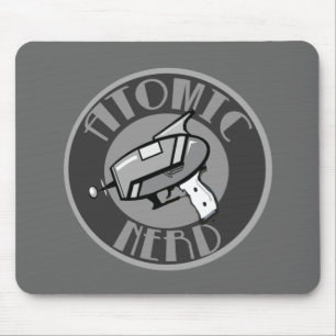 Atomic Nerd raygun mouse pad