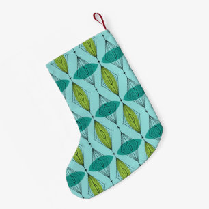Atomic Ogee and Starbursts Christmas Stocking