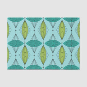 Atomic Ogee & Starbursts Tissue Paper