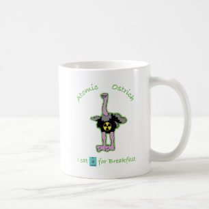 Atomic Ostrich Coffee Mug