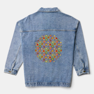 Atomic Paisleys  Denim Jacket