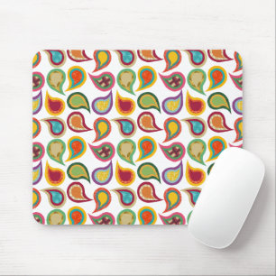 Atomic Paisleys Mouse Mat