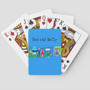 Atomic Palm Springs Cocktail Party Playing Cards