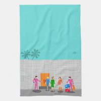 Atomic Palm Springs Stewardess Kitchen Towels
