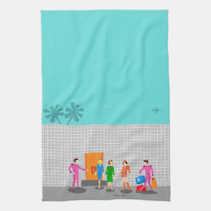 Atomic Palm Springs Stewardess Kitchen Towels