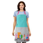 Atomic Palm Springs Stewardess Party Print Apron