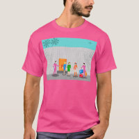 Atomic Palm Springs Stewardess Party T-Shirt