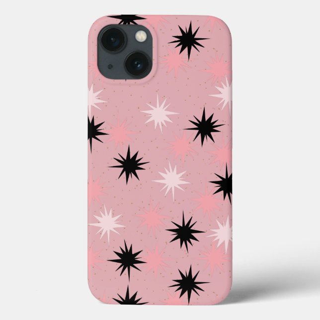 Atomic Pink Starbursts iPhone 6/6S Case (Back)