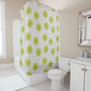 Atomic Pinwheels  Shower Curtain