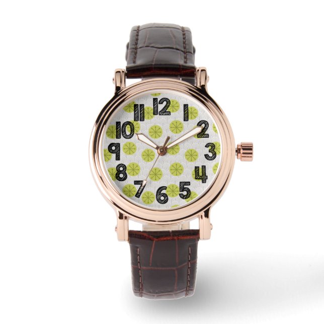 Atomic Pinwheels  Watch (Front)