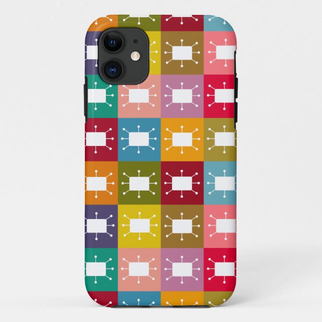 Atomic Rectangles  Case-Mate iPhone Case (Back)