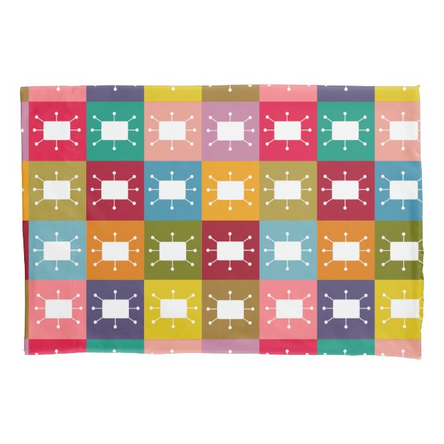 Atomic Rectangles  Pillowcase (Front)