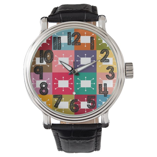 Atomic Rectangles  Watch (Front)