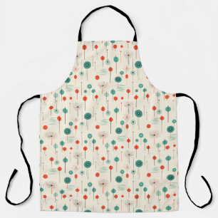 Atomic Red and Green Christmas Cook's Apron