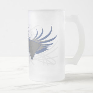 Atomic Rev Frosted Glass Mug