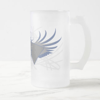 Atomic Rev Frosted Glass Mug