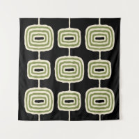 Atomic Rings Abstract Pattern