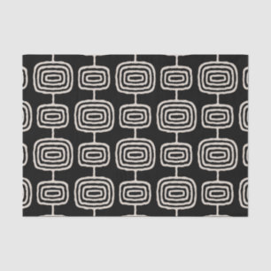Atomic Rings Abstract Pattern Tissue Paper