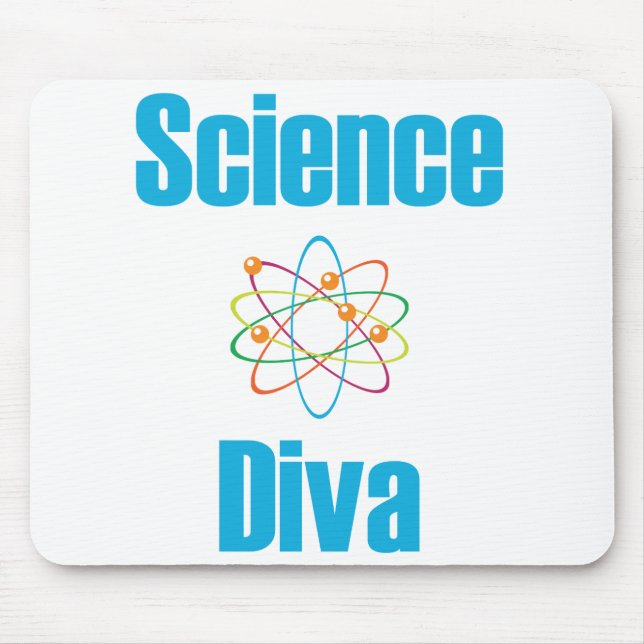 Atomic Science Diva Mouse Mat (Front)