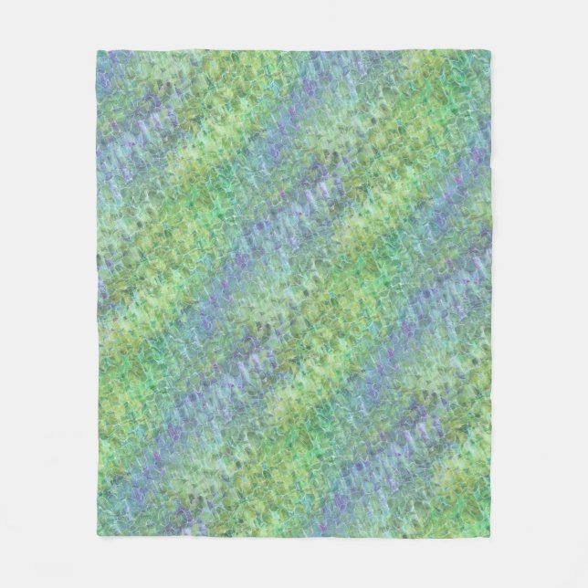 atomic sea glass : fleece blanket (Front)