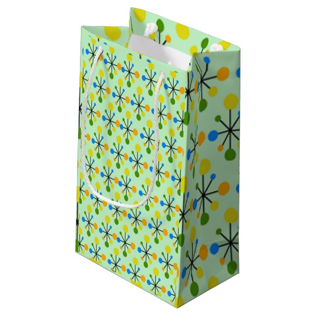 Atomic Starburst Small Gift Bag (Back Angled)