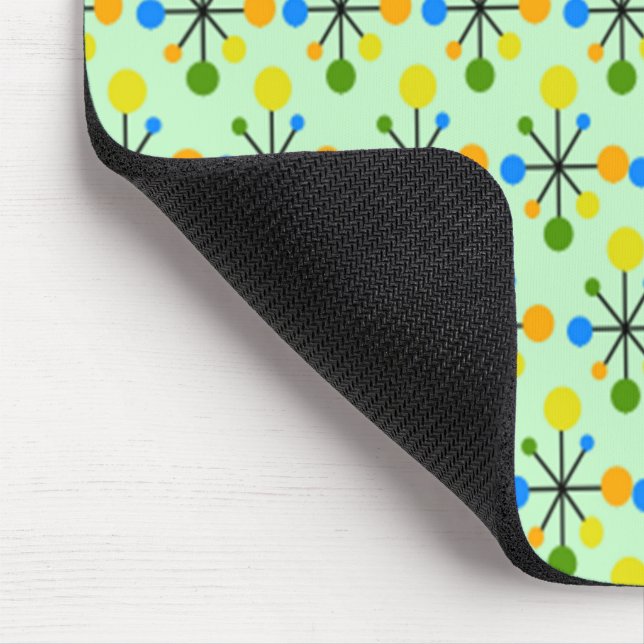 Atomic Starbursts Mouse Mat (Corner)