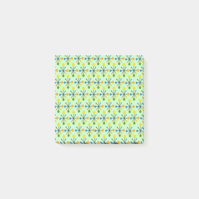 Atomic Starbursts Post-it Notes (Front)