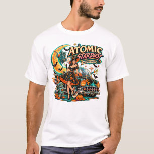 Atomic Stardust Retro Space Halloween T-Shirt