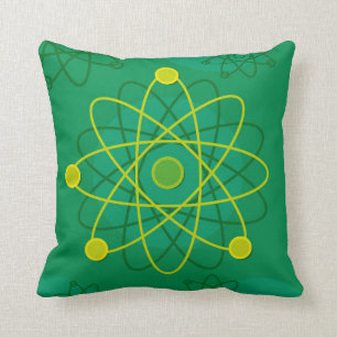 Atomic Structure Graphic Cushion