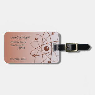 Atomic Structure Luggage Tag