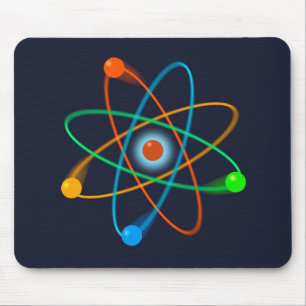 Atomic Structure Science Mouse Mat