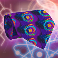Atomic Structure Spots Science Pattern