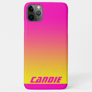 ATOMIC SUNSET FLORESCENT ROSE YELLOW Case-Mate iPhone CASE