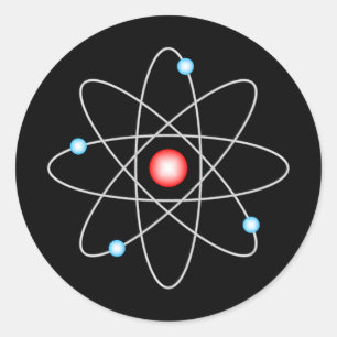 Atomic Symbol Sticker
