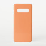 Atomic Tangerine Samsung Galaxy Case<br><div class="desc">Atomic Tangerine #FF9966</div>