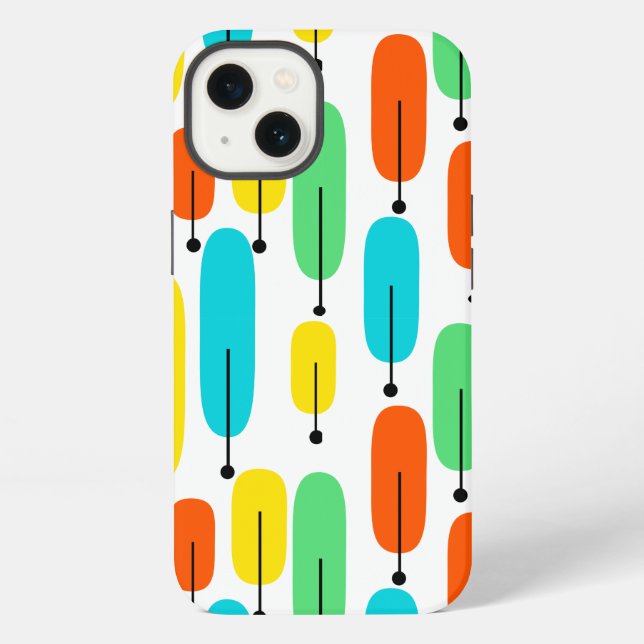 Atomic Trees iPhone Case (Back)