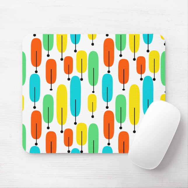 Atomic Trees Mouse Mat (With Mouse)