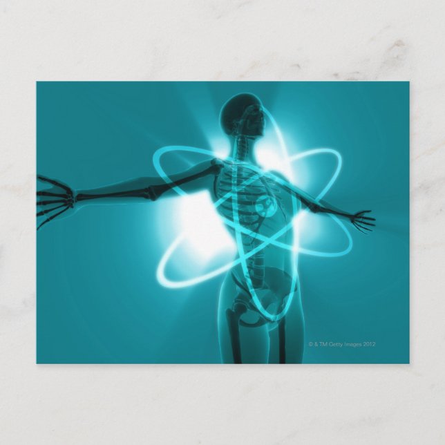 Atomic Woman Postcard (Front)