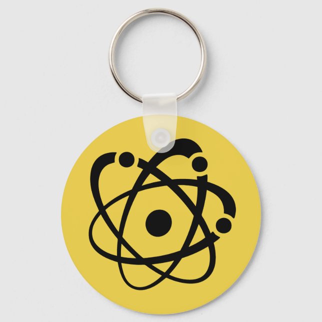 Atomic Wonk Key Ring (Front)