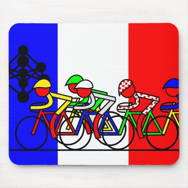 Atomium Bruxelles - Tour de France Mouse Mat (Front)