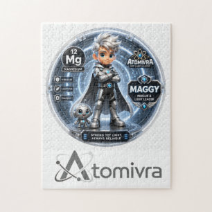ATOMIVRA Magnesium Character Jigsaw Puzzle