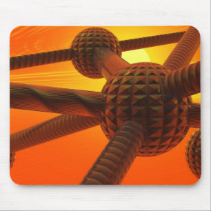 Atoms Mouse Mat