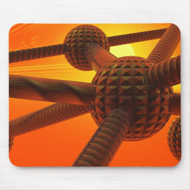 Atoms Mouse Mat (Front)