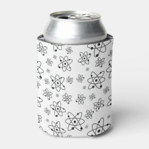 Atoms Retro Atomic Age Pattern Can Cooler