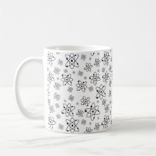 Atoms Retro Atomic Age Pattern Coffee Mug