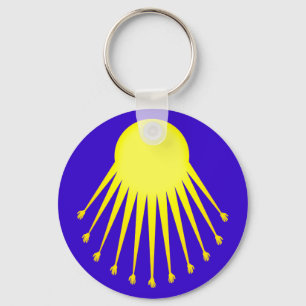 Aton Sonnengott sun god Key Ring