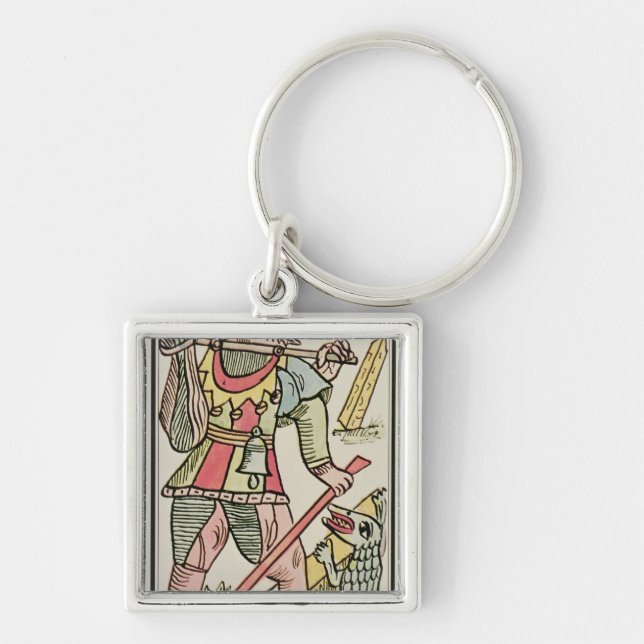Atonement, tarot card, French Key Ring (Front)